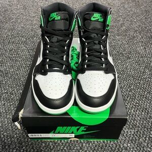 NIB Air Jordan 1 Retro High OG Lucky Green Hightop Sneakers Size 13